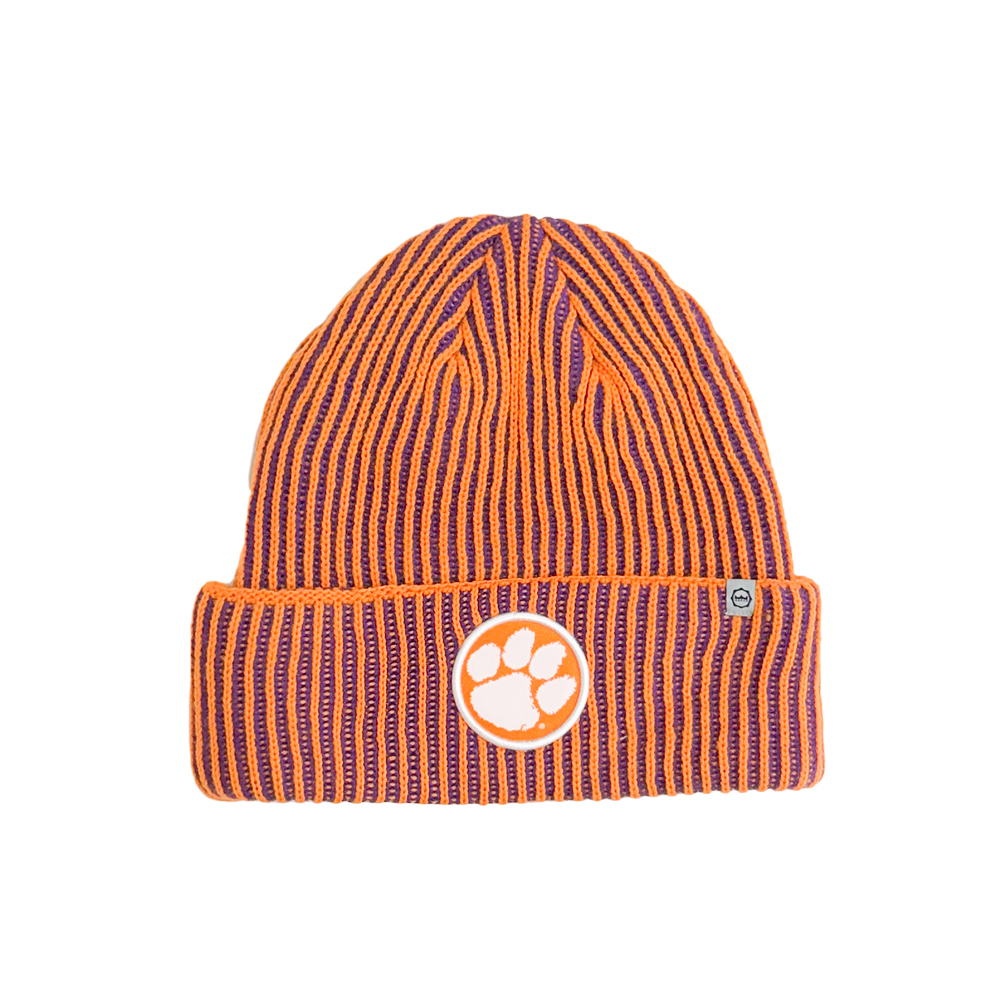 Clemson Stoke Cuff Beanie - ORANGE