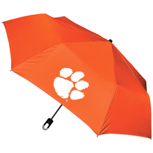 Clemson Storm Clip Mini Folding Umbrella - ORANGE