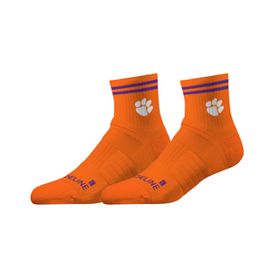 Clemson Strideline Half-Calf Socks - ORANGE