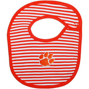 Clemson Striped Bib - ORANGE