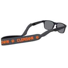 Clemson Sublimated Sunglasses Holder  - LT GREY