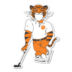 Clemson Swinging Tiger Decal