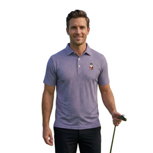Clemson Swinging Tiger Golf Club Polo - PURPLE