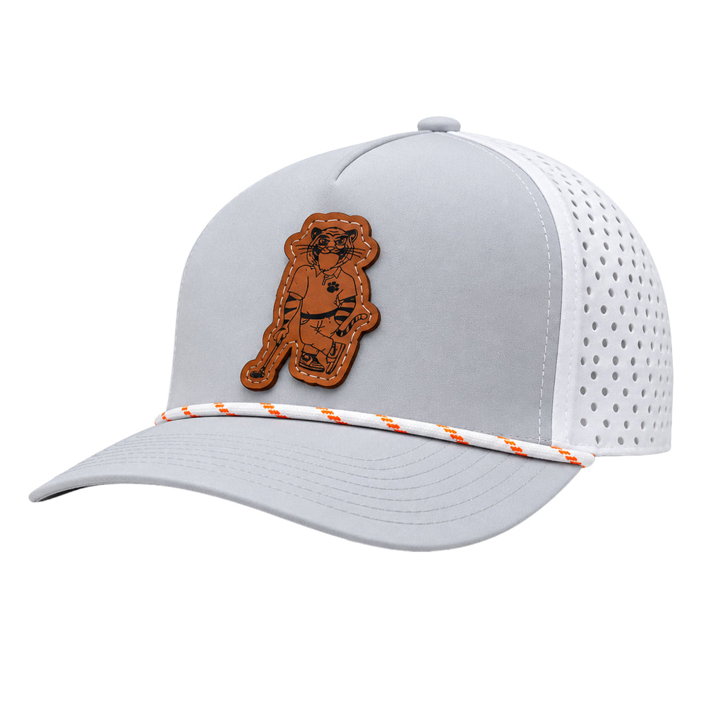 Clemson Swinging Tiger Performance Mesh Rope Cap