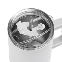 Clemson Swinging Tiger Travel Tumbler - WHITE