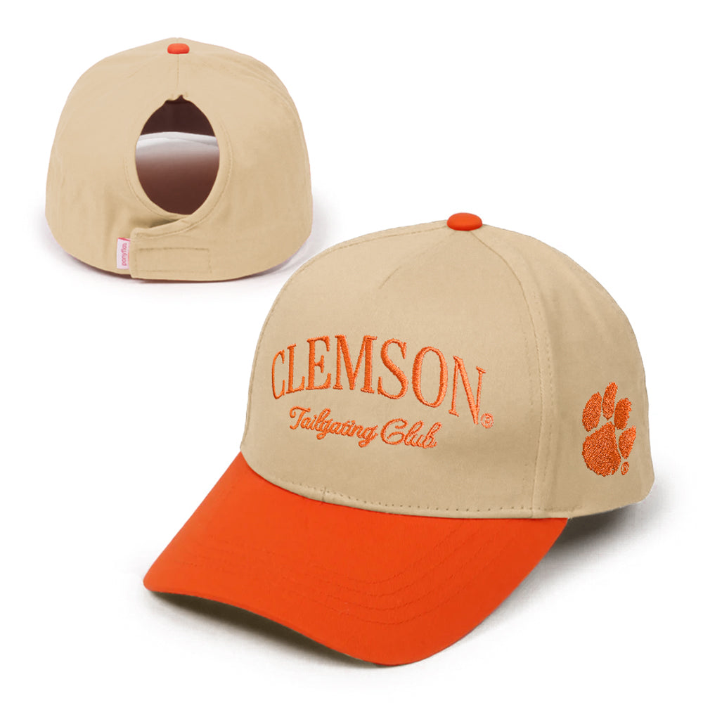 Clemson Tailgate Ponytail Cap