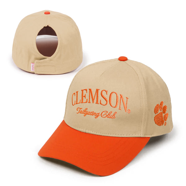 Clemson Tailgate Ponytail Cap