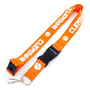 Clemson Team Lanyard - ORANGE