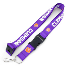 Clemson Team Lanyard - PURPLE