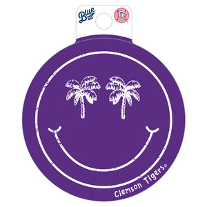 Clemson Tee Hee Palms Sticker