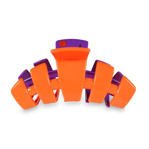 Clemson Teleties Hair Clip 