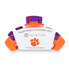 Clemson Teleties Hair Clip 