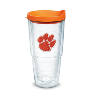 Clemson Tervis 24oz Paw Tumbler with Lid - ORANGE