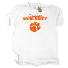 Clemson The Duck Company 101 Distress Tee