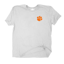 Clemson The Duck Company Lebowski Tee - SILVER