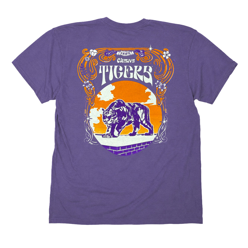Clemson The Duck Company Nouveau Campus Tee
