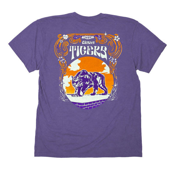 Clemson The Duck Company Nouveau Campus Tee