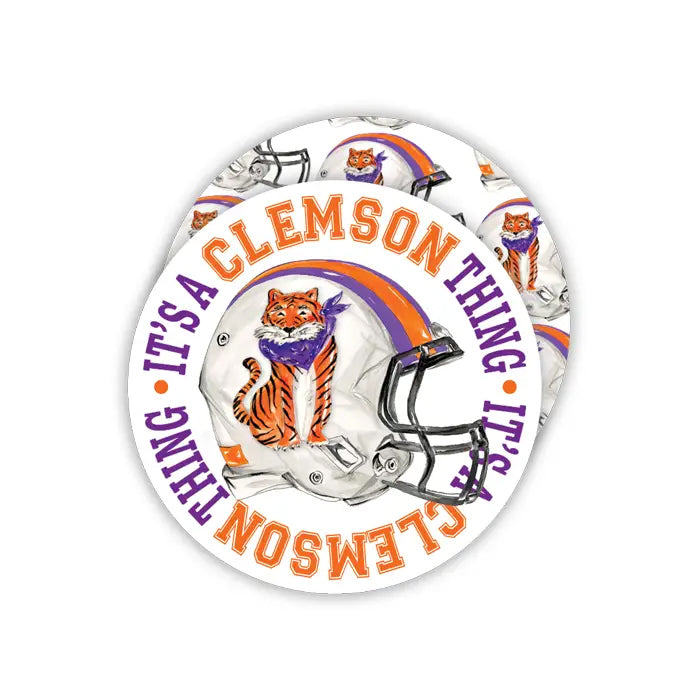 Clemson Thing Coaster Set
