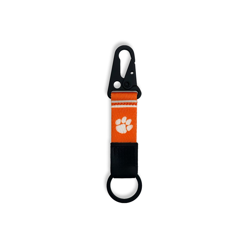 Clemson Thread Keychain Clip