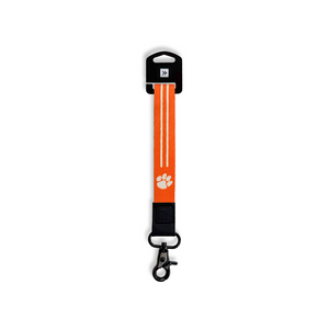Clemson Thread Stripe Wrist Lanyard - ORANGE