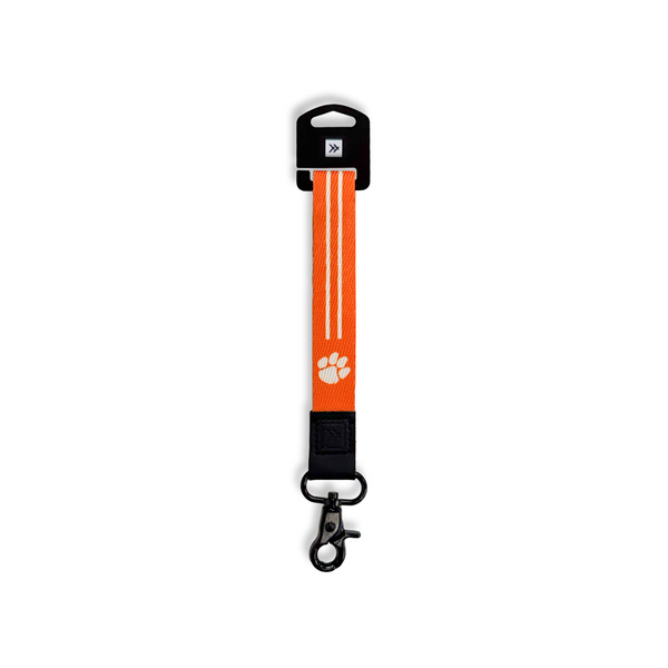 Clemson Thread Stripe Wrist Lanyard - ORANGE