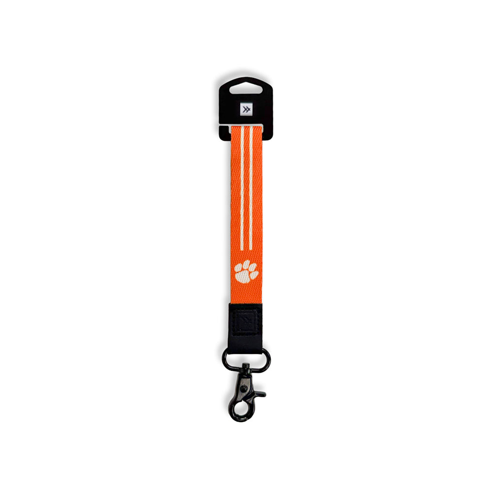 Clemson Thread Stripe Wrist Lanyard