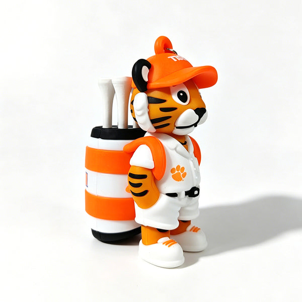 Clemson Tiger Caddy Tee Holder