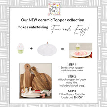 Clemson Tiger Charcuterie Board Topper