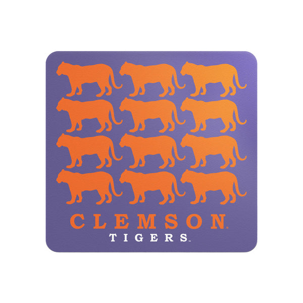 Clemson Tiger Silhouettes Sticker 