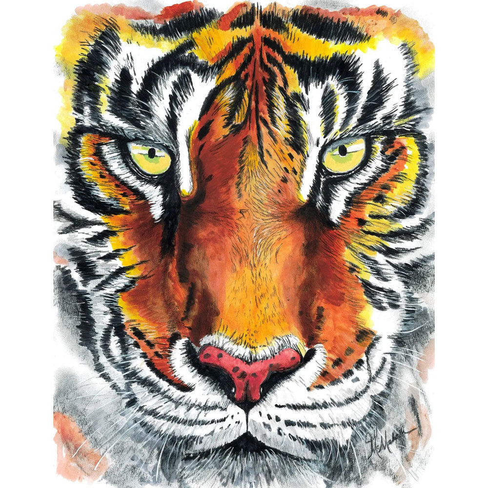 Clemson Tiger Stare Notecards S/8