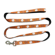Clemson Tiger Stripe Paw Dog Leash