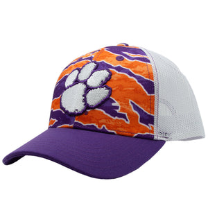 Clemson Tigerflauge Mesh-Back Cap - PURPLE