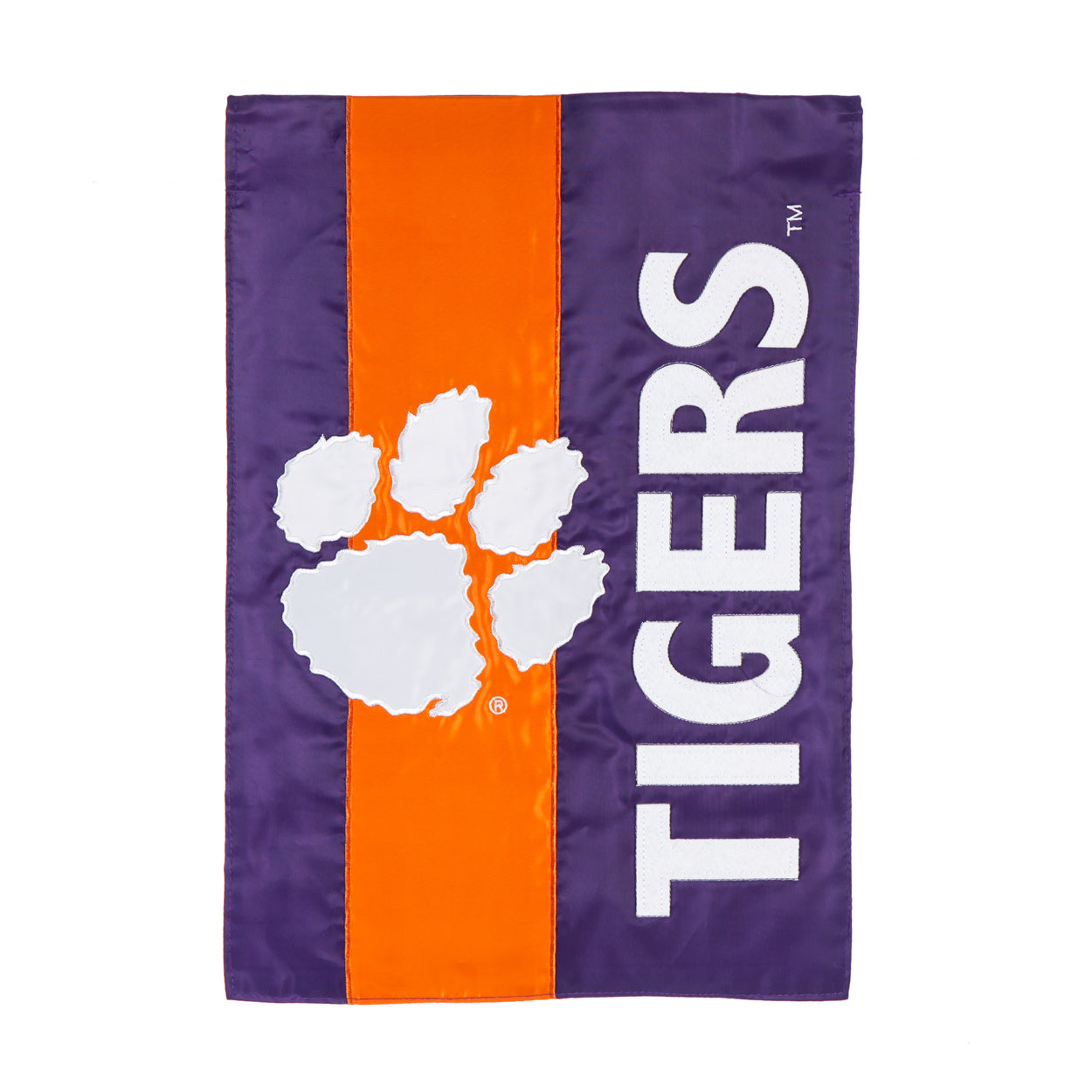 Clemson Tigers Embellished Garden Flag