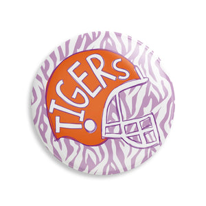 Clemson Tigers Helmet Button