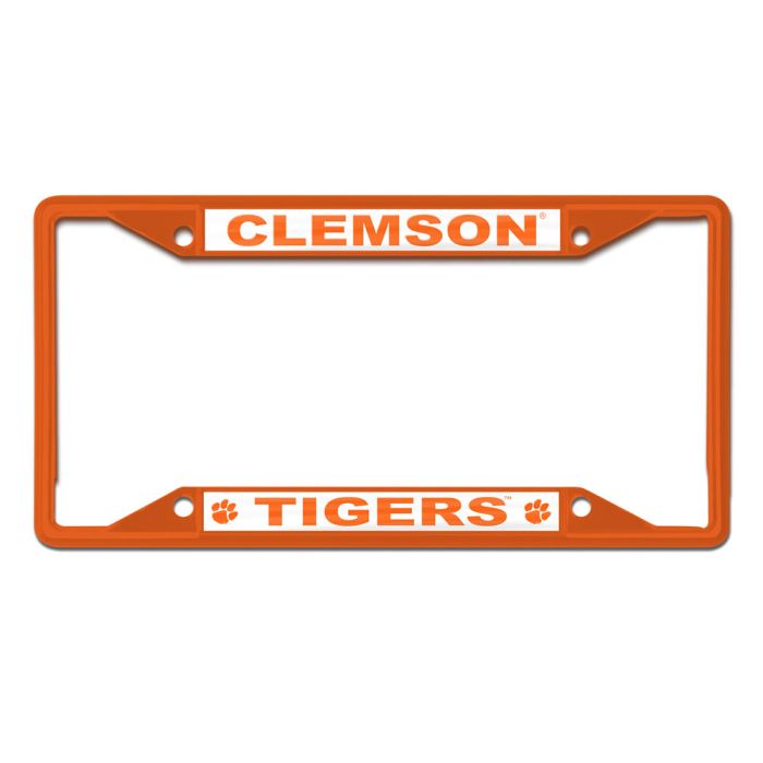 Clemson Tigers License Plate Frame 