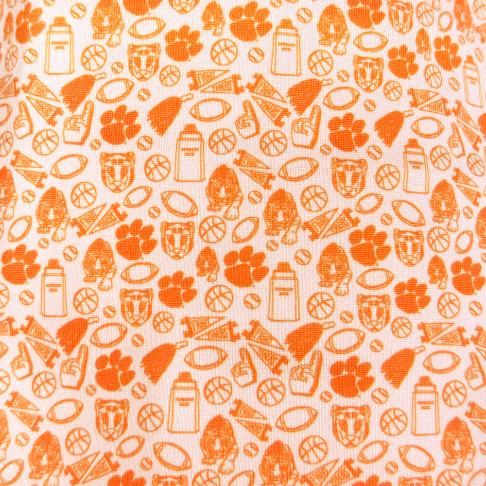 Clemson Toddler James Gameday Polo - ORANGE
