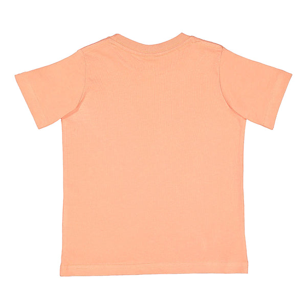 Clemson Toddler Mascot Sketch Tee - LT ORANGE
