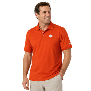 Clemson Tommy Bahama Emfielder Core Polo - ORANGE