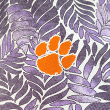 Clemson Tommy Bahama Palm Mirage Polo - PURPLE