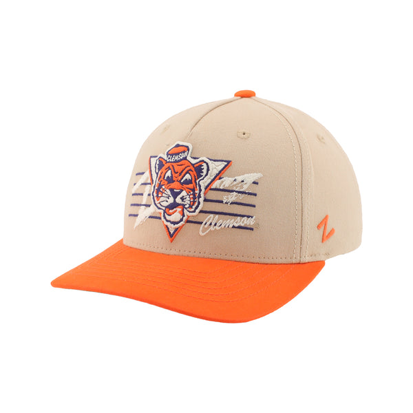 Clemson Top Notch Vault Tiger Face Cap