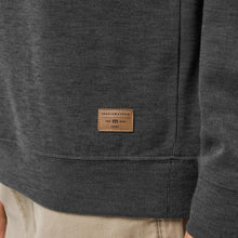 Clemson TravisMathew Cloud Sweater 1/4 Zip - DK GREY