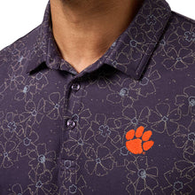 Clemson TravisMathew Just My Type Polo - PURPLE
