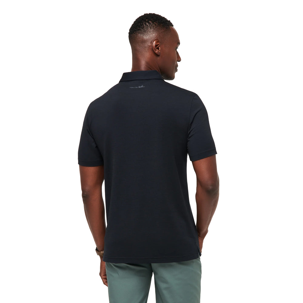 Clemson TravisMathew The Heater Polo - BLACK