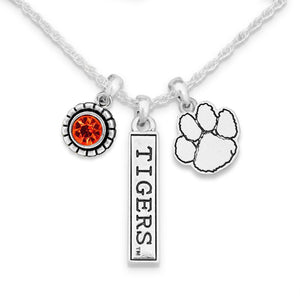 Clemson Trifecta Necklace