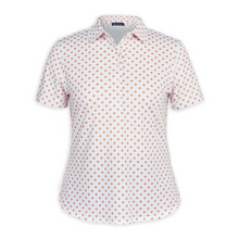 Clemson Turtleson Women’s Legacy Paw Polo - WHITE