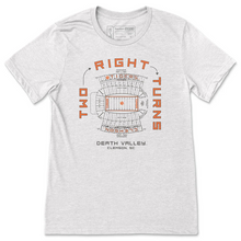 Clemson Two Right Turns Tee - ASH