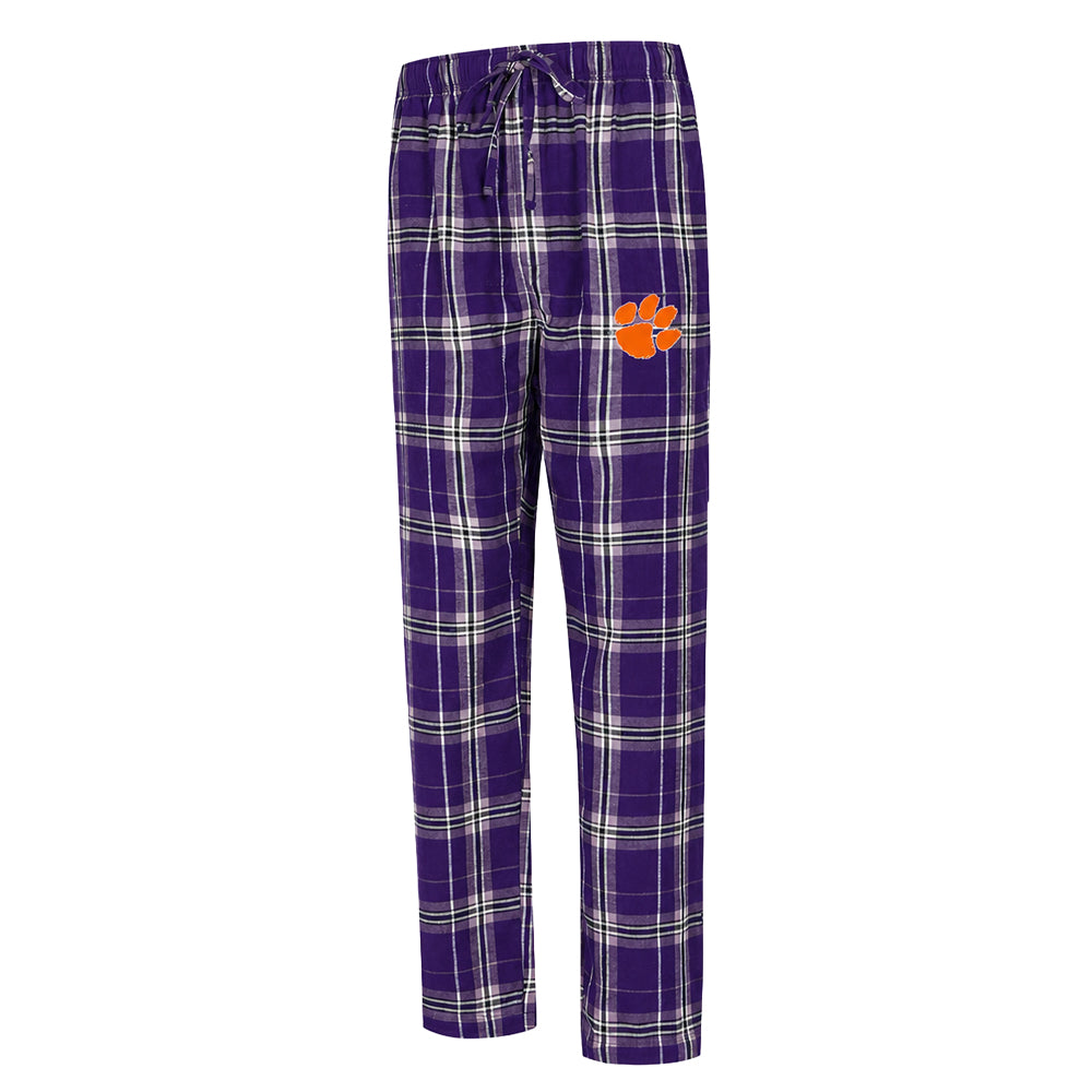 Clemson Ultimate Flannel Pants - PURPLE