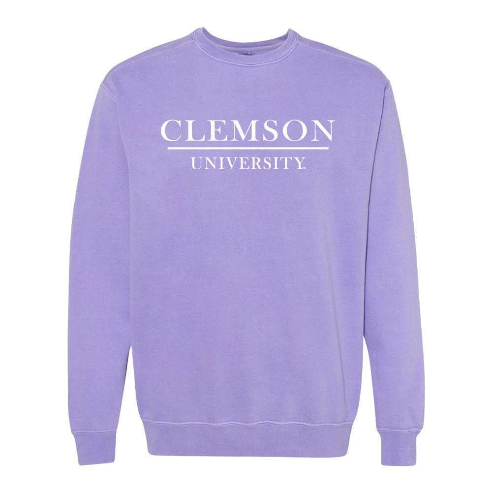 Clemson University Comfort Colors Crewneck