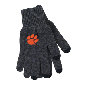 Clemson Utext Gloves - DK GREY