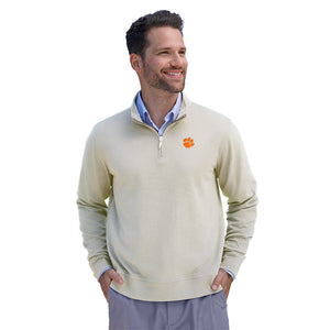 Clemson Vantage Luxe Pullover - IVORY